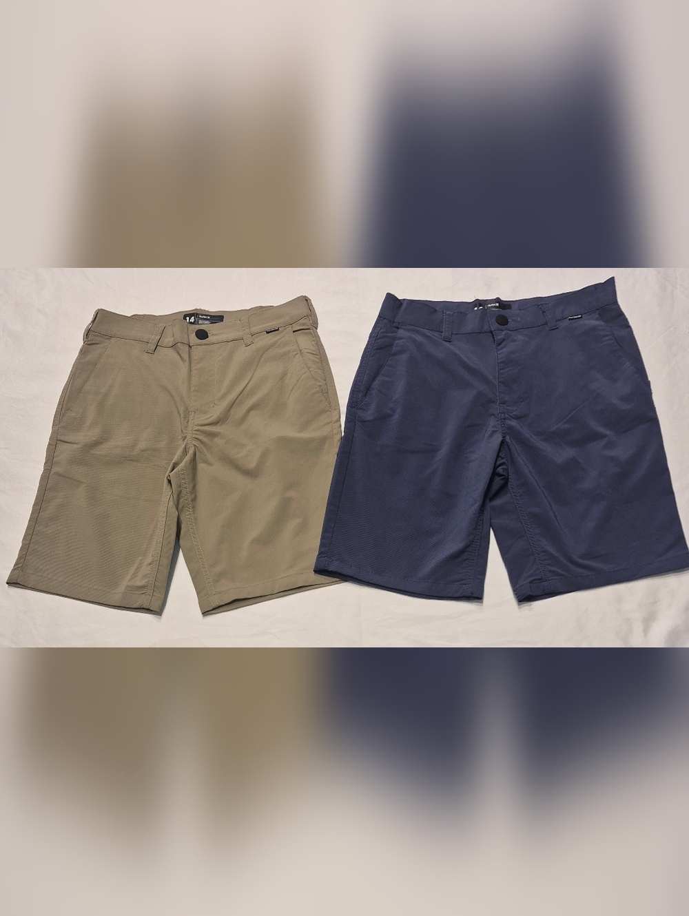 2 Pair Boys Size 14 Hurley Shorts